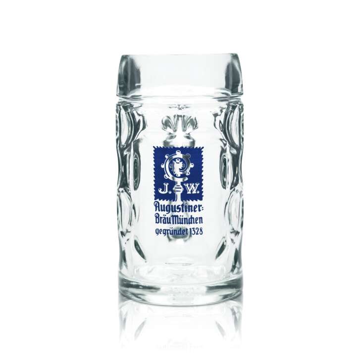 Augustiner beer glass 0,5l mug Isar Seidel Munich Helles glasses mugs brewery