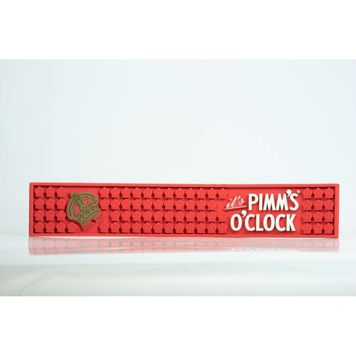 1x Pimms liqueur bar mat red