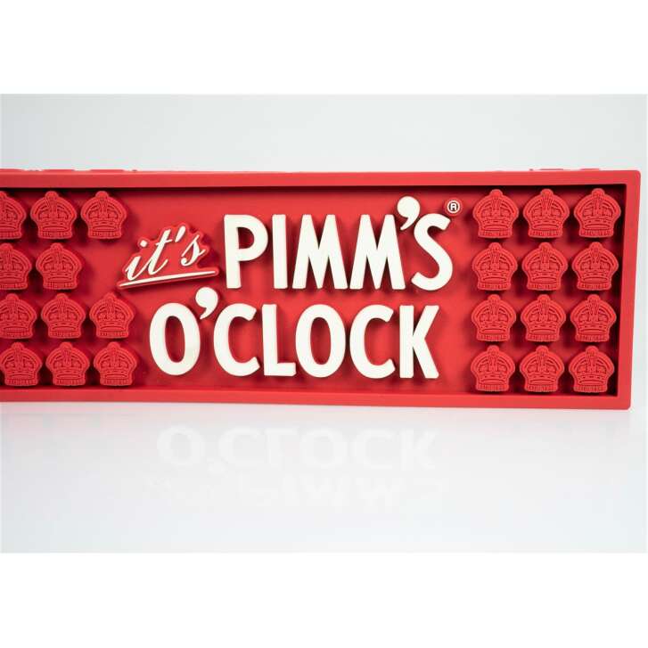 1x Pimms Liqueur Bar Mat Red