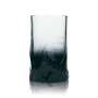 6x Kraken rum glass 0.3l relief print black long drink glasses Tentakel Tinto