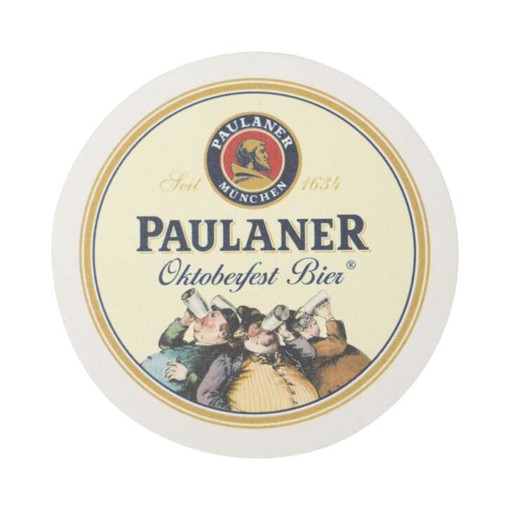 100x Paulaner beer coasters "Oktoberfest beer" coasters glasses beer felt table