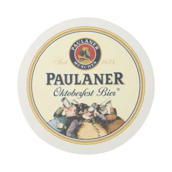 100x Paulaner beer coasters "Oktoberfest beer"...