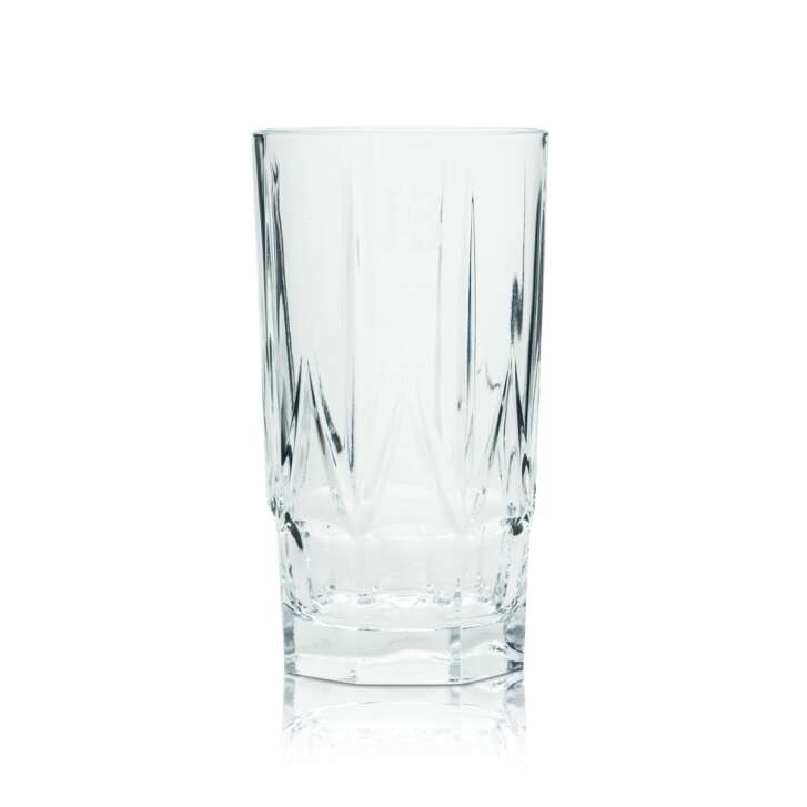 J&B Whiskey Glass 0,4l Longdrink Scotch Glasses Relief Crystal Cocktail Gastro Bar