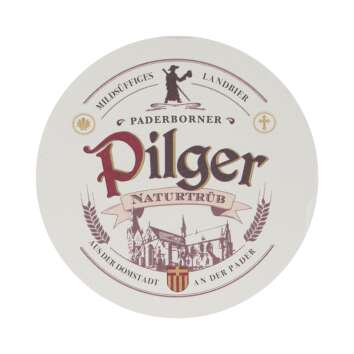 100x Paderborn pilgrim beer coasters coasters glass beer...