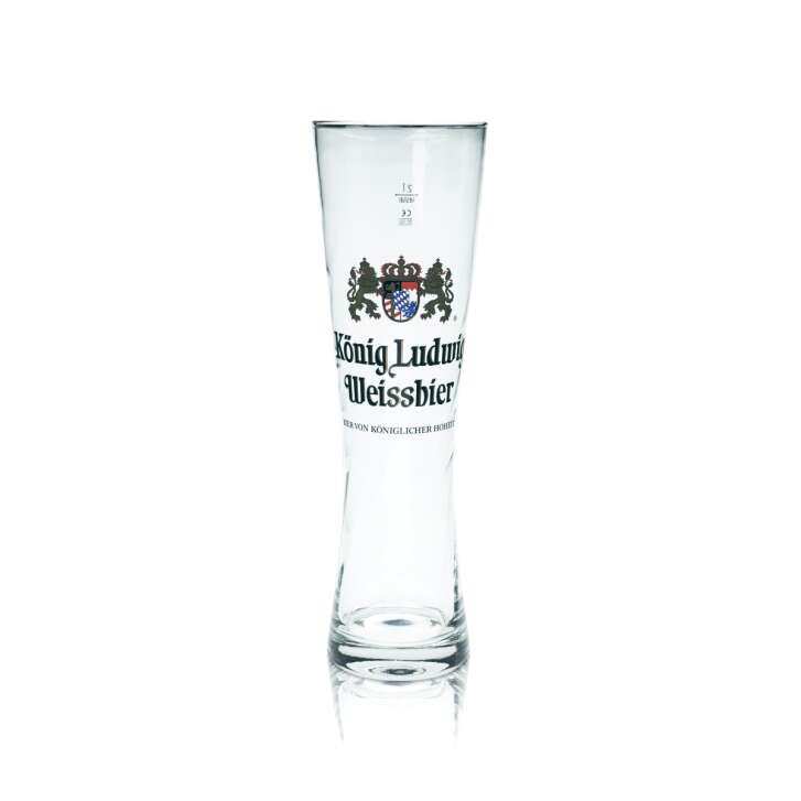 King Ludwig Beer Glass XXL 2l wheat beer Hefe Weizen glasses Jumbo drinking glass Beer
