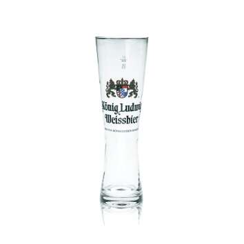 King Ludwig Beer Glass XXL 2l wheat beer Hefe Weizen...