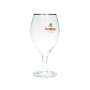 6x Isenbeck beer glass 0.4l tulip goblet pilsner glasses brewery stemware Beer Bar