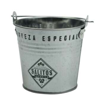 Salitos Beer Cooler Mini Bucket Tin Bucket Ice Bucket Bar...