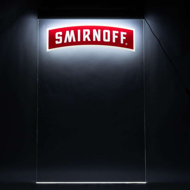 Smirnoff LED Menu Board Illuminated Sign Wall Sign Writing Board Menu Board