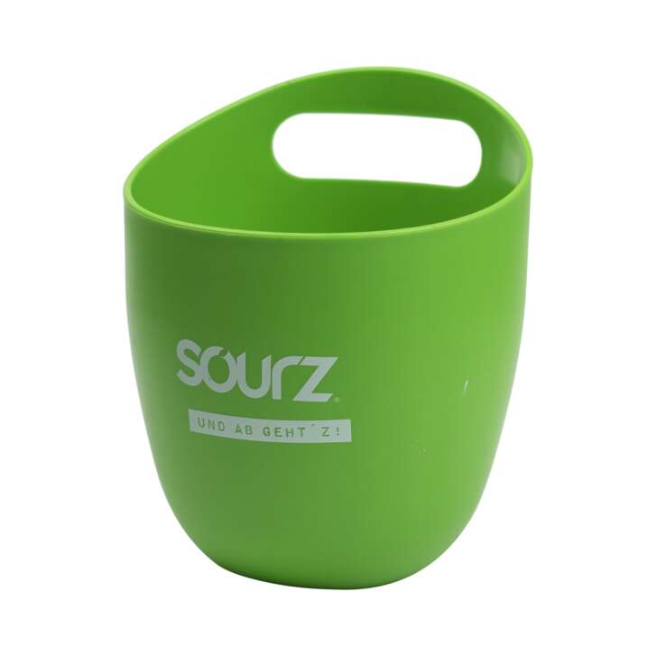 Sourz liqueur cooler single green bottles ice cube container crate box party bar
