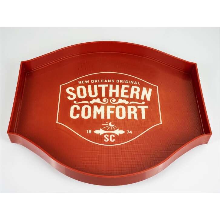 1x Southern Comfort whiskey tray red high rim