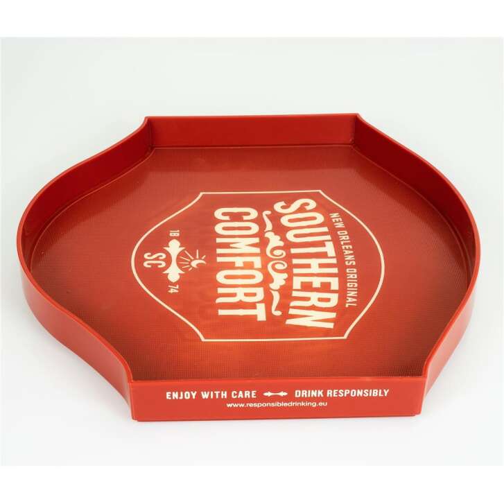 1x Southern Comfort Whiskey Tray Red High Rim