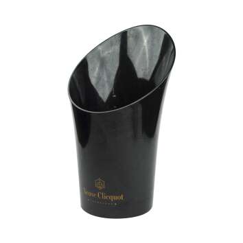 Veuve Clicquot champagne cooler single black used ice...