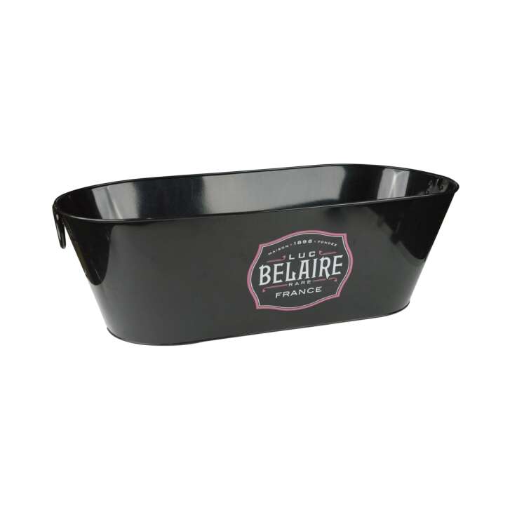 Luc Belaire Cooler Champagne XL Metal Tub Rose Bottles Cooler Ice Ice Cubes