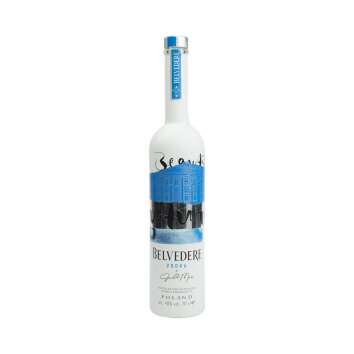Belvedere Vodka empty bottle 0,7l special edition JANELLE...