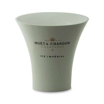 1x Moet Chandon champagne cooler single ice white
