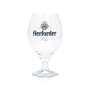 6x Herford beer glass 0.4l goblet pilsner glasses tulip balloon stemmed glass brewery