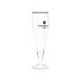 6x Paderborn beer glass 0.3l goblet gold rim Ritzenhoff glasses tulip stemmed glass