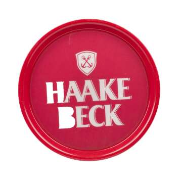 Haake Beck Beer Tray 37cm Red Anti-slip Plastic Glasses...