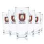 6x Spaten Beer Glass 0,3l Mug Willi Glasses Brewery Tumbler Lions Crest Beer