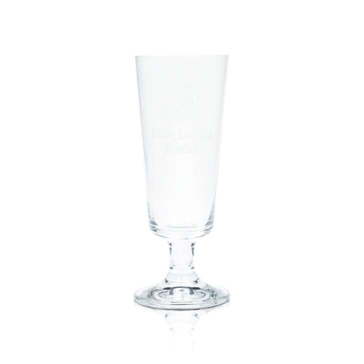 King Ludwig Dark Beer Glass 0,3l Tulip Glasses Goblet Sahm Brewery Beer Mug