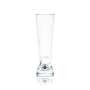 6x Warsteiner Beer Glass 0.2l Premium Cup Glasses Mug Relief Cup Tulip Rod