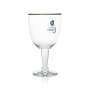 Father Linus Beer Glass 0.5l Abbey Goblet Gold Rim Ritzenhoff Balloon Glasses Abbey