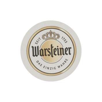 100x Warsteiner beer mat 11cm Ø coaster glass beer...