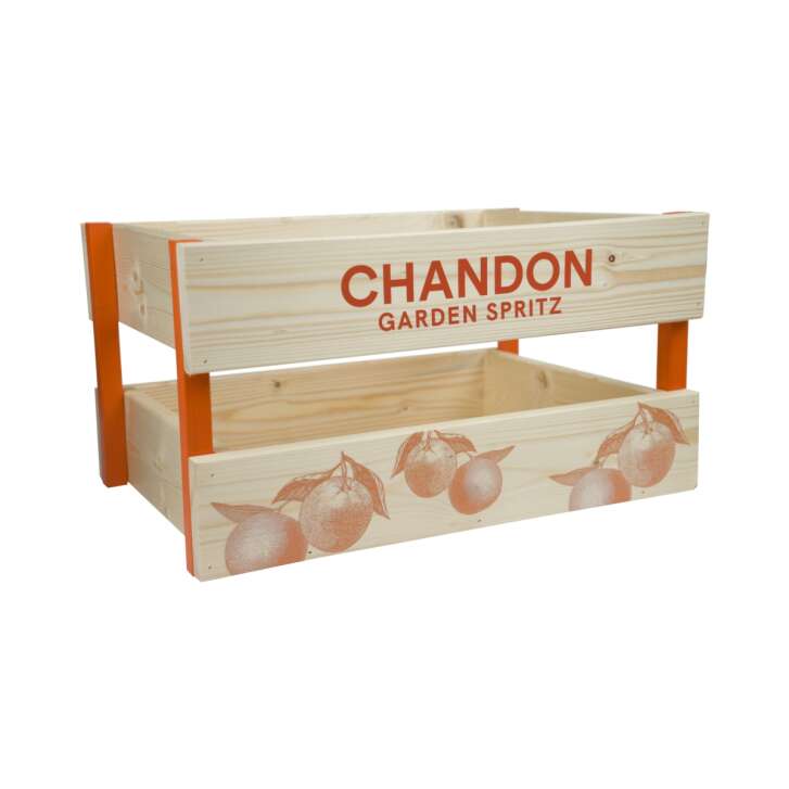 Chandon Garden Spritz Champagne Wooden Box 48x33cm Box Moet Deco Garden Bar