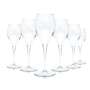 6x Valdo Prosecco glass 0,26l Champagne flute glasses sparkling wine 0,1l Gastro