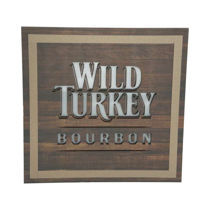Wild Turkey Whiskey neon sign 40x40cm bourbon light wall sign blackboard bar