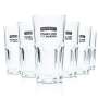 6x Smirnoff Vodka Glass 0,3l Longdrink Glass Relief Yours For The Making Glasses Bar