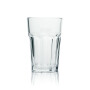6x Neus Juice Glass 0.4l Cup Relief Grantiy Glasses Spritzer Cocktail Long Drink