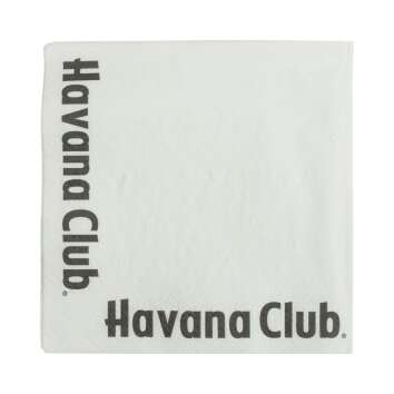 100x Havana Club Rum Napkins white Gastro Restaurant...