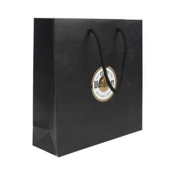 Warsteiner beer gift bag bag carry shopping bag black...