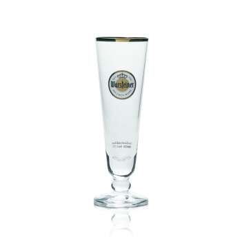 2x Warsteiner Beer Glass Mini Tulip Reception Glass 0.04l...