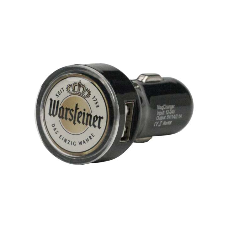 Warsteiner beer cigarette lighter USB charger car car adapter distributor fan