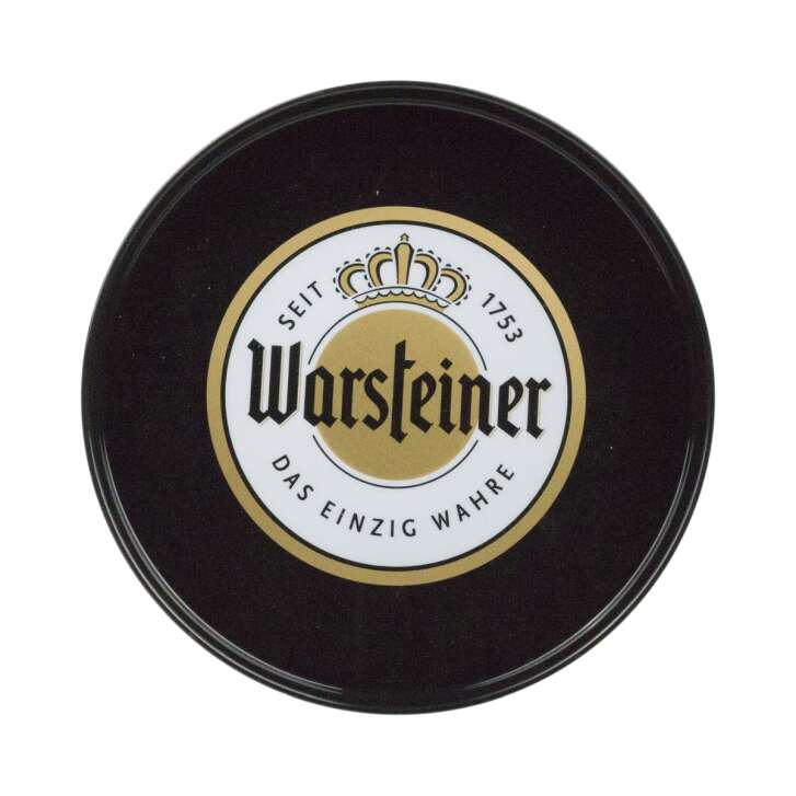 Warsteiner Beer Tray Black 31cm Gastro Serving Tray Waiter Glasses Anti-slip