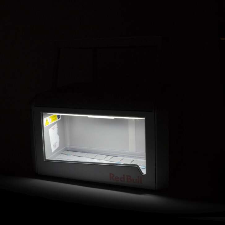 Red Bull Energy Fridge 55x44x33cm High Top Cooler Counter Minibar Cooler