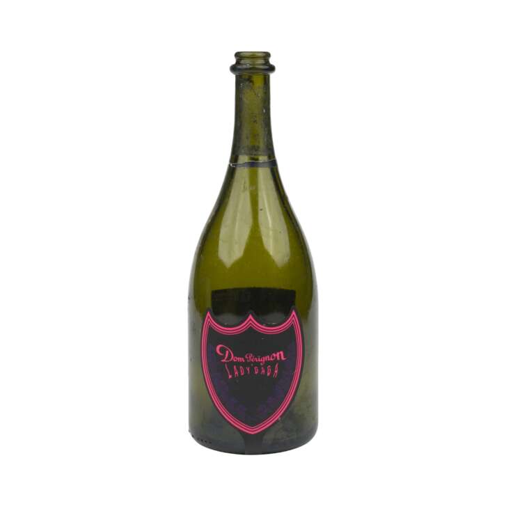 Dom Perignon Champagne EMPTY show bottle 0,75l Rose Lady Gaga Luminous