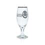 6x Weissenburg beer glass 0,25l goblet gold rim Ritzenhoff tulip glasses brewery
