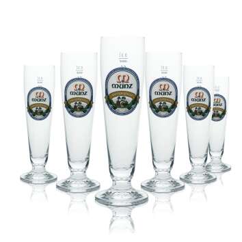6x coin beer glass 0.3l goblet Orion Brewery Beer glasses...