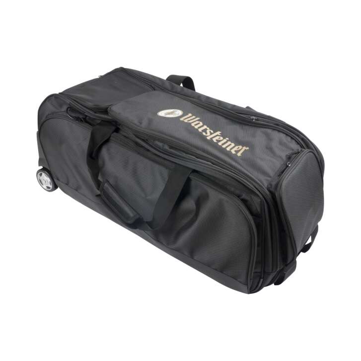 Warsteiner beer sports bag trolley travel bag 80x30cm wheels carry case bag