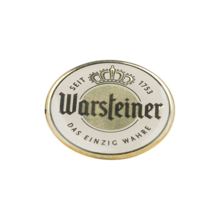 Warsteiner beer sticker 30mm Ø wall panel decoration travel fan article brewery