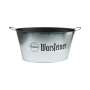 Warsteiner beer cooler ice tub 25l bucket Beer brewery metal handle bottles