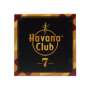 Havana Club rum coaster 10x10 tile porcelain orange glass coaster bar