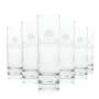 6x Pallini Limoncello Glass 0,2l Longdrink Glasses Cocktail Highball Aperitif Bar