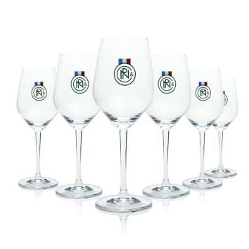 6x Noilly Prat Glass 0,36l Wine Glasses Vermouth Aperitif...