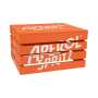 Aperol Spritz wooden crate orange 45x38x26cm seat table outdoor garden box crate