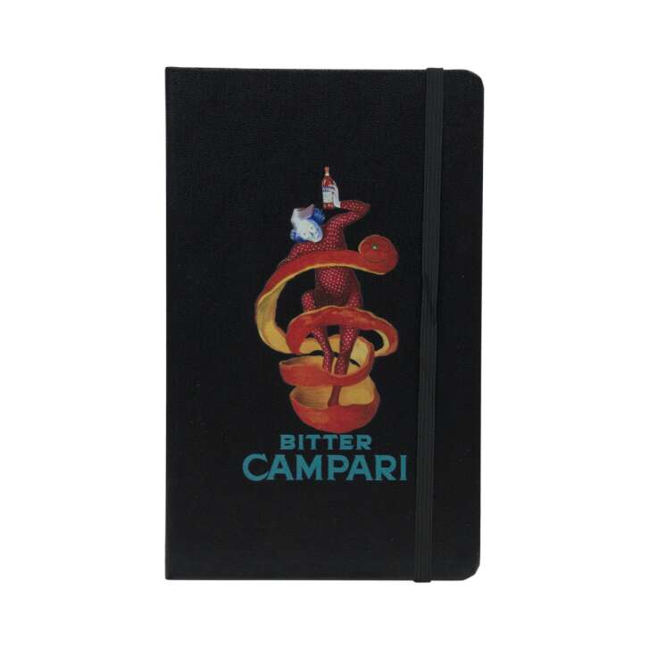 Campari Notebook "Bitter" Red 20x13cm Calendar Cocktail Recipes Reminder
